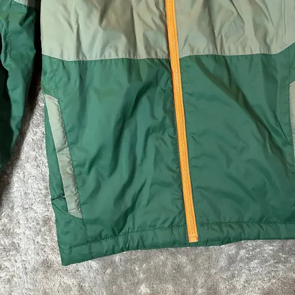 Columbia Kids Green Hooded Jacket - Picture 5 of 11